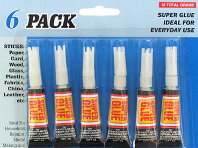 Ανάκληση κόλλας Lifetime Super Glue